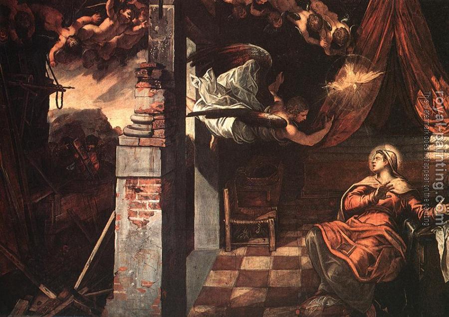 Jacopo Robusti Tintoretto : Annunciation